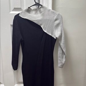 Black and Gray Women's Dress